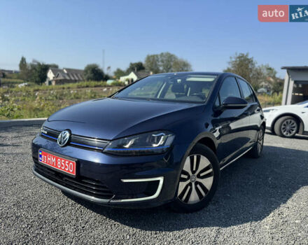 Синий Фольксваген e-Golf, объемом двигателя 0 л и пробегом 195 тыс. км за 7700 $, фото 1 на Automoto.ua