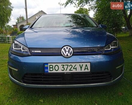Синій Фольксваген e-Golf, об'ємом двигуна 0 л та пробігом 127 тис. км за 8600 $, фото 7 на Automoto.ua