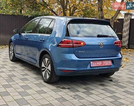 Синий Фольксваген e-Golf, объемом двигателя 0 л и пробегом 109 тыс. км за 8750 $, фото 11 на Automoto.ua