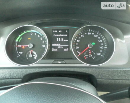 Синий Фольксваген e-Golf, объемом двигателя 0 л и пробегом 88 тыс. км за 9950 $, фото 16 на Automoto.ua