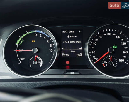 Синий Фольксваген e-Golf, объемом двигателя 0 л и пробегом 132 тыс. км за 9150 $, фото 9 на Automoto.ua