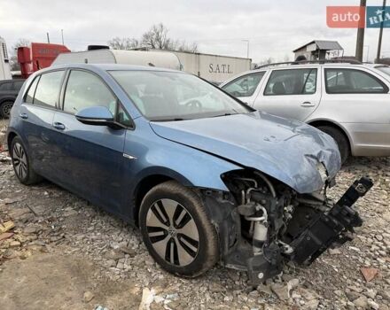 Синий Фольксваген e-Golf, объемом двигателя 0 л и пробегом 77 тыс. км за 4999 $, фото 2 на Automoto.ua