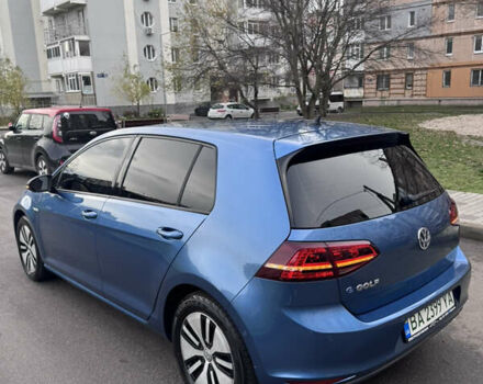 Синий Фольксваген e-Golf, объемом двигателя 0 л и пробегом 99 тыс. км за 9500 $, фото 15 на Automoto.ua