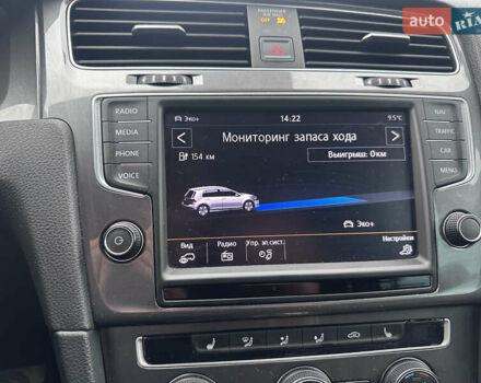 Синий Фольксваген e-Golf, объемом двигателя 0 л и пробегом 114 тыс. км за 8750 $, фото 10 на Automoto.ua