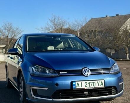 Синій Фольксваген e-Golf, об'ємом двигуна 0 л та пробігом 130 тис. км за 8499 $, фото 1 на Automoto.ua