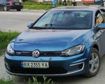 Синий Фольксваген e-Golf, объемом двигателя 0 л и пробегом 160 тыс. км за 7600 $, фото 4 на Automoto.ua