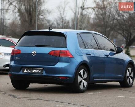 Синий Фольксваген e-Golf, объемом двигателя 0 л и пробегом 96 тыс. км за 9900 $, фото 6 на Automoto.ua