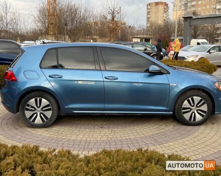 Синий Фольксваген e-Golf, объемом двигателя 24 л и пробегом 24 тыс. км за 8300 $, фото 7 на Automoto.ua