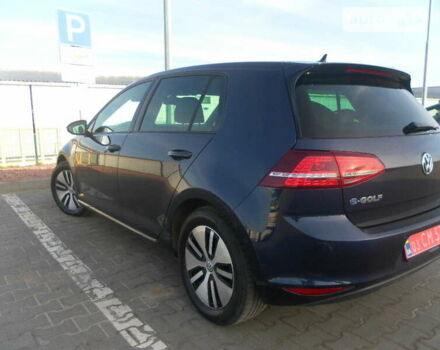 Синий Фольксваген e-Golf, объемом двигателя 0 л и пробегом 88 тыс. км за 9950 $, фото 7 на Automoto.ua