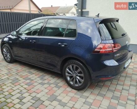 Синий Фольксваген e-Golf, объемом двигателя 0 л и пробегом 123 тыс. км за 8950 $, фото 6 на Automoto.ua