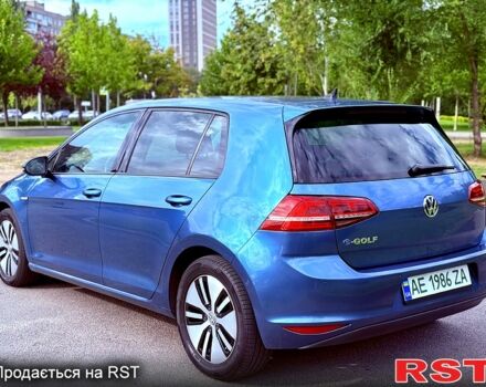 Синий Фольксваген e-Golf, объемом двигателя 0 л и пробегом 200 тыс. км за 9900 $, фото 3 на Automoto.ua