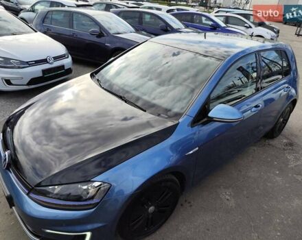 Синий Фольксваген e-Golf, объемом двигателя 0 л и пробегом 86 тыс. км за 10333 $, фото 12 на Automoto.ua