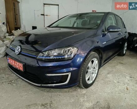 Синий Фольксваген e-Golf, объемом двигателя 0 л и пробегом 80 тыс. км за 8999 $, фото 11 на Automoto.ua