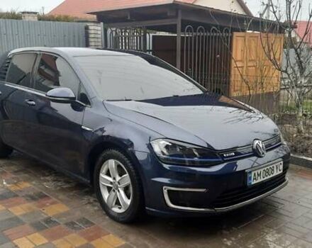 Синий Фольксваген e-Golf, объемом двигателя 0 л и пробегом 115 тыс. км за 10500 $, фото 1 на Automoto.ua