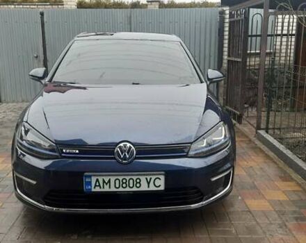 Синий Фольксваген e-Golf, объемом двигателя 0 л и пробегом 115 тыс. км за 10500 $, фото 3 на Automoto.ua