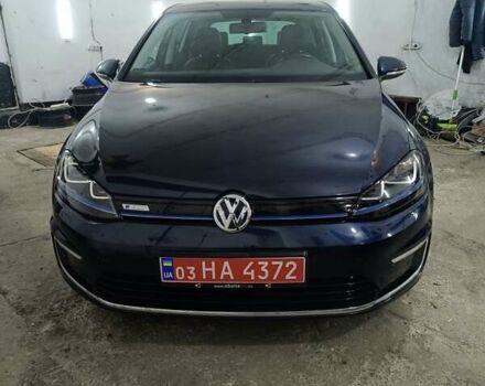 Синий Фольксваген e-Golf, объемом двигателя 0 л и пробегом 80 тыс. км за 8999 $, фото 13 на Automoto.ua