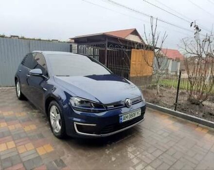 Синий Фольксваген e-Golf, объемом двигателя 0 л и пробегом 115 тыс. км за 10500 $, фото 17 на Automoto.ua