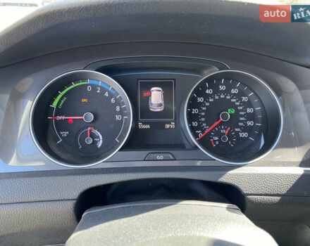 Синий Фольксваген e-Golf, объемом двигателя 0 л и пробегом 55 тыс. км за 14100 $, фото 16 на Automoto.ua