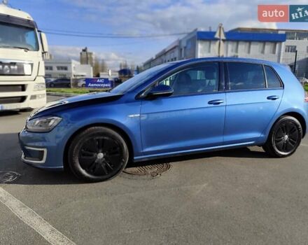 Синий Фольксваген e-Golf, объемом двигателя 0 л и пробегом 86 тыс. км за 10333 $, фото 9 на Automoto.ua