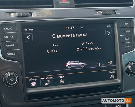 Синій Фольксваген e-Golf, об'ємом двигуна 24 л та пробігом 124 тис. км за 9500 $, фото 16 на Automoto.ua