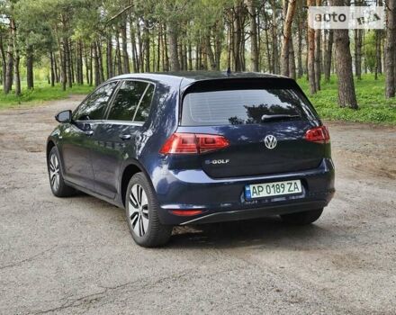 Синий Фольксваген e-Golf, объемом двигателя 0 л и пробегом 110 тыс. км за 12600 $, фото 7 на Automoto.ua