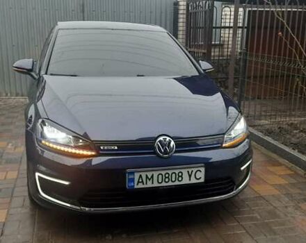 Синий Фольксваген e-Golf, объемом двигателя 0 л и пробегом 115 тыс. км за 10500 $, фото 9 на Automoto.ua