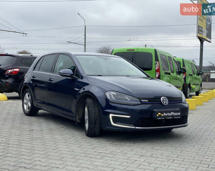Синий Фольксваген e-Golf, объемом двигателя 0 л и пробегом 159 тыс. км за 7899 $, фото 1 на Automoto.ua
