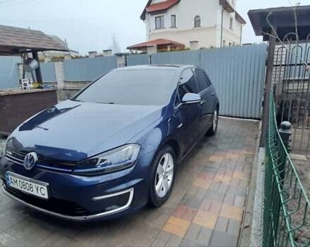 Синий Фольксваген e-Golf, объемом двигателя 0 л и пробегом 115 тыс. км за 10500 $, фото 18 на Automoto.ua