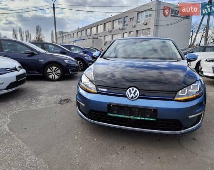 Синий Фольксваген e-Golf, объемом двигателя 0 л и пробегом 86 тыс. км за 10333 $, фото 23 на Automoto.ua