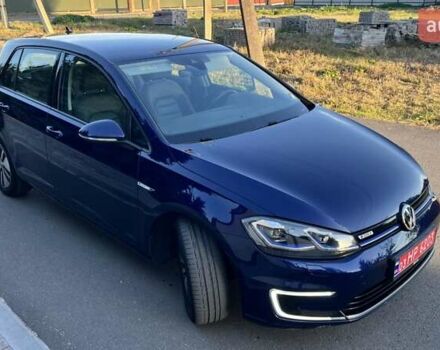 Синий Фольксваген e-Golf, объемом двигателя 0 л и пробегом 110 тыс. км за 13300 $, фото 1 на Automoto.ua
