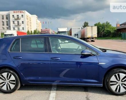 Синий Фольксваген e-Golf, объемом двигателя 0 л и пробегом 80 тыс. км за 19400 $, фото 24 на Automoto.ua