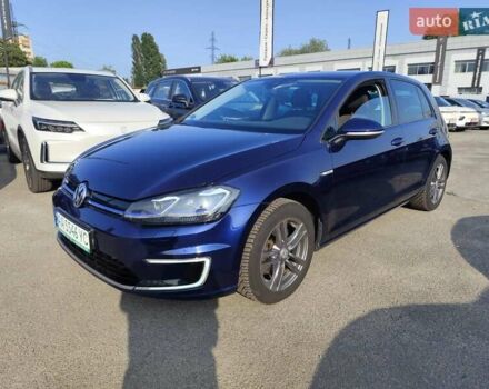 Синий Фольксваген e-Golf, объемом двигателя 0 л и пробегом 104 тыс. км за 14599 $, фото 15 на Automoto.ua