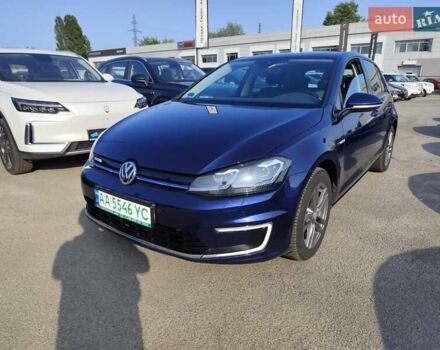 Синий Фольксваген e-Golf, объемом двигателя 0 л и пробегом 104 тыс. км за 14599 $, фото 16 на Automoto.ua