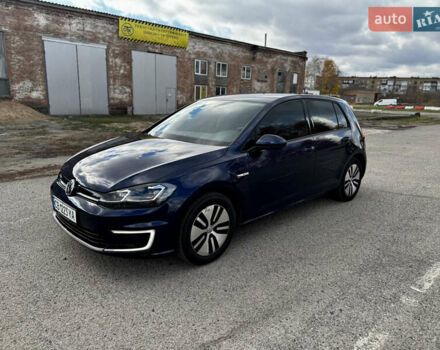Синий Фольксваген e-Golf, объемом двигателя 0 л и пробегом 82 тыс. км за 11500 $, фото 1 на Automoto.ua