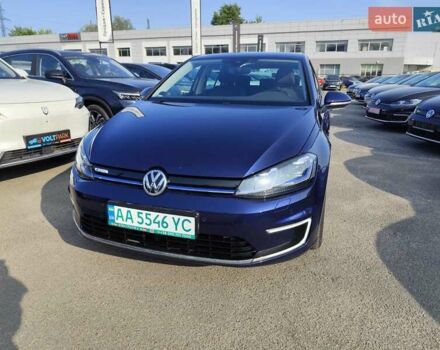 Синий Фольксваген e-Golf, объемом двигателя 0 л и пробегом 104 тыс. км за 14599 $, фото 17 на Automoto.ua
