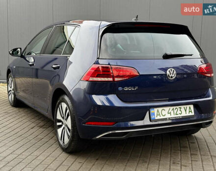 Синий Фольксваген e-Golf, объемом двигателя 0 л и пробегом 100 тыс. км за 14500 $, фото 1 на Automoto.ua