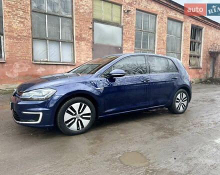 Синий Фольксваген e-Golf, объемом двигателя 0 л и пробегом 130 тыс. км за 11900 $, фото 5 на Automoto.ua