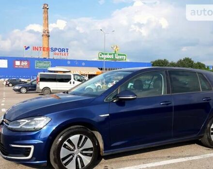 Синий Фольксваген e-Golf, объемом двигателя 0 л и пробегом 80 тыс. км за 19400 $, фото 18 на Automoto.ua