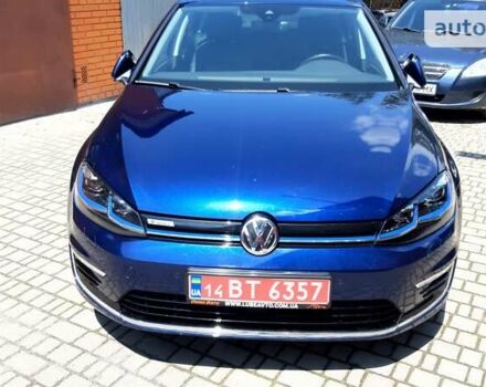 Синий Фольксваген e-Golf, объемом двигателя 0 л и пробегом 80 тыс. км за 19400 $, фото 59 на Automoto.ua