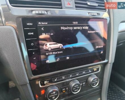 Синий Фольксваген e-Golf, объемом двигателя 0 л и пробегом 104 тыс. км за 14599 $, фото 29 на Automoto.ua