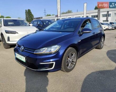 Синий Фольксваген e-Golf, объемом двигателя 0 л и пробегом 104 тыс. км за 14599 $, фото 19 на Automoto.ua
