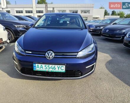Синий Фольксваген e-Golf, объемом двигателя 0 л и пробегом 104 тыс. км за 14599 $, фото 14 на Automoto.ua