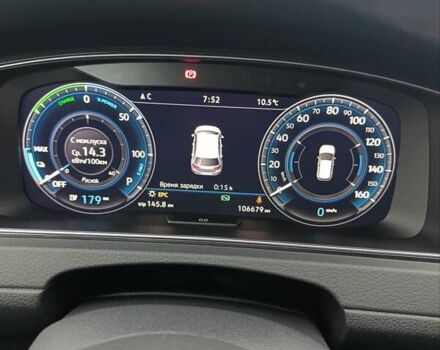 Синий Фольксваген e-Golf, объемом двигателя 0 л и пробегом 110 тыс. км за 13300 $, фото 11 на Automoto.ua
