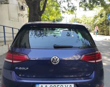 Синий Фольксваген e-Golf, объемом двигателя 0 л и пробегом 152 тыс. км за 11999 $, фото 5 на Automoto.ua