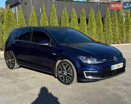 Синий Фольксваген e-Golf, объемом двигателя 0 л и пробегом 134 тыс. км за 13500 $, фото 2 на Automoto.ua