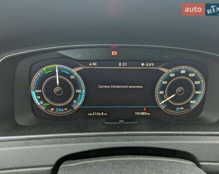 Синій Фольксваген e-Golf, об'ємом двигуна 0 л та пробігом 101 тис. км за 13400 $, фото 9 на Automoto.ua