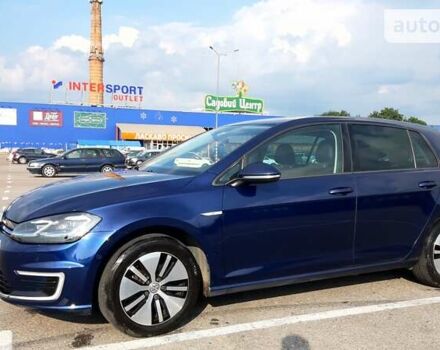 Синий Фольксваген e-Golf, объемом двигателя 0 л и пробегом 80 тыс. км за 19400 $, фото 19 на Automoto.ua