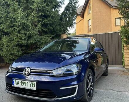 Синий Фольксваген e-Golf, объемом двигателя 0 л и пробегом 74 тыс. км за 14900 $, фото 9 на Automoto.ua
