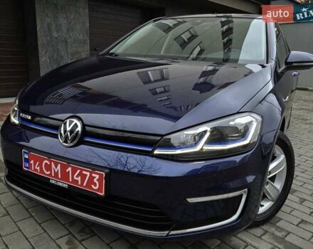 Синий Фольксваген e-Golf, объемом двигателя 0 л и пробегом 140 тыс. км за 11750 $, фото 1 на Automoto.ua