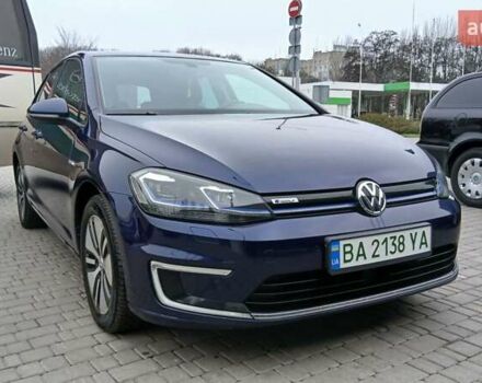Синий Фольксваген e-Golf, объемом двигателя 0 л и пробегом 152 тыс. км за 13000 $, фото 1 на Automoto.ua